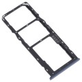 For OPPO A16K SIM Card Tray + SIM Card Tray + Micro SD Card Tray (Black)