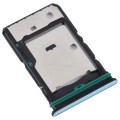 For OPPO Reno7 5G China / Reno7 5G SIM Card Tray + SIM Card Tray + Micro SD Card Tray (Green)