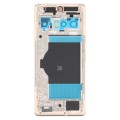For Google Pixel 6 Pro Battery Back Cover with Middle Frame(Gold)