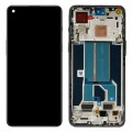AMOLED LCD Screen for OnePlus Nord 2T CPH2399 CPH2401 Digitizer Full Assembly with Frame (Black)