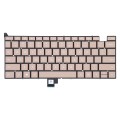 US Version Keyboard without Power Button for Microsoft Surface Laptop Go 1934(Gold)