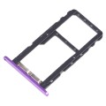 For Lenovo Z5 L78011 SIM Card Tray + SIM Card Tray / Micro SD Card Tray (Purple)