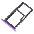 For Lenovo Z5 L78011 SIM Card Tray + SIM Card Tray / Micro SD Card Tray (Purple)