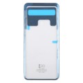For TCL 10L T770H OEM Glass Battery Back Cover(Transparent)