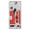 Original LCD Screen For Honor 60 Digitizer Full Assembly with Frame(Gold)