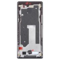 For Honor 60 Front Housing LCD Frame Bezel Plate(Black)