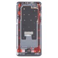 For Huawei Mate 50 Pro Front Housing LCD Frame Bezel Plate(Black)