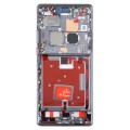 For Huawei Mate 40 Pro Front Housing LCD Frame Bezel Plate(Black)
