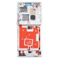 For Huawei Mate 40 Pro Front Housing LCD Frame Bezel Plate(Silver)