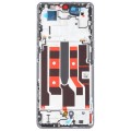 For OPPO A1 Pro Original Front Housing LCD Frame Bezel Plate (Blue)