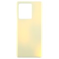 For vivo V27 OEM Glass Material Battery Back Cover(Yellow)