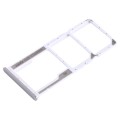 For Xiaomi Poco M5 4G SIM Card Tray + SIM Card Tray + Micro SD Card Tray (Silver)