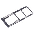 For Xiaomi Poco C55 SIM Card Tray + SIM Card Tray + Micro SD Card Tray (Black)