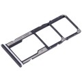 For Xiaomi Poco  C51 SIM Card Tray + SIM Card Tray + Micro SD Card Tray (Black)