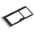 For Xiaomi Redmi 12 5G SIM Card Tray + SIM Card Tray / Micro SD Card Tray (Silver)