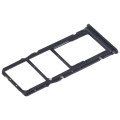 For Xiaomi Redmi 13C SIM Card Tray + SIM Card Tray + Micro SD Card Tray (Black)