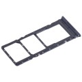 For Tecno Pova Neo SIM Card Tray + SIM Card Tray + Micro SD Card Tray (Black)