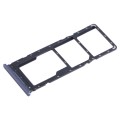 For Tecno Spark 8C KG5k SIM Card Tray + SIM Card Tray + Micro SD Card Tray (Blue)
