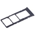 For Infinix Note 8i X683 SIM Card Tray + SIM Card Tray + Micro SD Card Tray (Black)