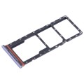 For Infinix Hot 10i X659B SIM Card Tray + SIM Card Tray + Micro SD Card Tray (Purple)