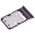 For Infinix Note 11 Pro X697 SIM Card Tray + SIM Card Tray + Micro SD Card Tray (Silver)