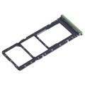 For Infinix Hot 12 X6817 SIM Card Tray + SIM Card Tray + Micro SD Card Tray (Green)