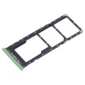 For Infinix Hot 12 Play SIM Card Tray + SIM Card Tray + Micro SD Card Tray (Green)