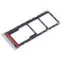For Infinix Hot 12 Play SIM Card Tray + SIM Card Tray + Micro SD Card Tray (White)