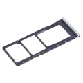 For Infinix Hot 20 X6826 SIM Card Tray + SIM Card Tray + Micro SD Card Tray (White)
