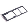 For Infinix Hot 30i X669 SIM Card Tray + SIM Card Tray + Micro SD Card Tray (Gold)