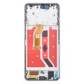 For Honor Magic6 Lite Original LCD Screen Digitizer Full Assembly with Frame (Silver)