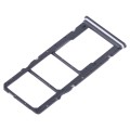 For Xiaomi Redmi Note 12 4G SIM Card Tray + SIM Card Tray + Micro SD Card Tray (Black)
