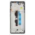 For Xiaomi Poco M6 Pro 4G Original AMOLED Material LCD Screen Digitizer Full Assembly with Frame (Bl