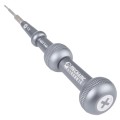 Mechanic East Tag Precision Strong Magnetic Screwdriver,Cross 1.2(Grey)