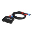 2 Ports USB HDMI KVM Switch Switcher with Cable for Monitor, Keyboard, Mouse, HDMI Switch, Support U
