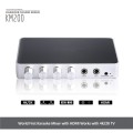 KM200 Portable Digital Stereo Audio Echo System Machine HDMI Karaoke Mixer Amplifier 4K/2K TV PC Hom