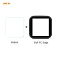 For Fitbit Versa 2 2 PCS ENKAY Hat-Prince 3D Full Screen Soft PC Edge + PMMA HD Screen Protector Fil