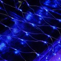 4x6m 672 LEDs Waterproof Fishing Net Lights Curtain String Lights Fairy Wedding Party Holiday Decora