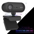 C7 1080PHD Autofocus 360-Degrees Rotation Lens Live Broadcast USB Driver-free WebCamera with Mic