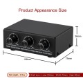 B057 Front Stereo Sound Amplifier Headphone Speaker Amplifier Booster with High And Low Bass Adjustm
