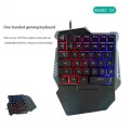 G7 37 Keys USB One-Handed Numeric Keyboard with Backlit, Cable Length: 1.8m