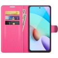 For Xiaomi Redmi 10 Litchi Texture Horizontal Flip Protective Case with Holder & Card Slots & Wallet
