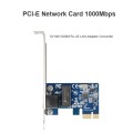 RTL8111F PCIe Gigabit PCI Express Card 10/100 / 1000Mbps RJ45 Lan Ethernet Adapter