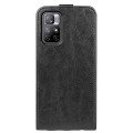 For Xiaomi Redmi Note 11 R64 Texture Single Vertical Flip Leather Protective Case with Card Slots &