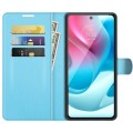 For Motorola Moto G60S Litchi Texture Horizontal Flip Phone Protective Case with Holder & Card Slots