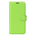 For Nokia G50 Litchi Texture Horizontal Flip Protective Case with Holder & Card Slots & Wallet(Green