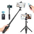 Yunteng YT-9928 3 in 1 Handheld Tripod, Monopod Selfie Stick, Bluetooth Remote Shutter for All Smart