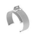 For Samsung Galaxy Gear S3 Milan Metal Steel Mesh Buckle Watch Band(Silver)