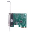 PCIE PCI-E to DB25 25 Pin Printer Interface Expansion Card