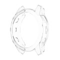For Garmin Epix Gen2 Non-full Coverage Hollow TPU Watch Case(Transparent White)